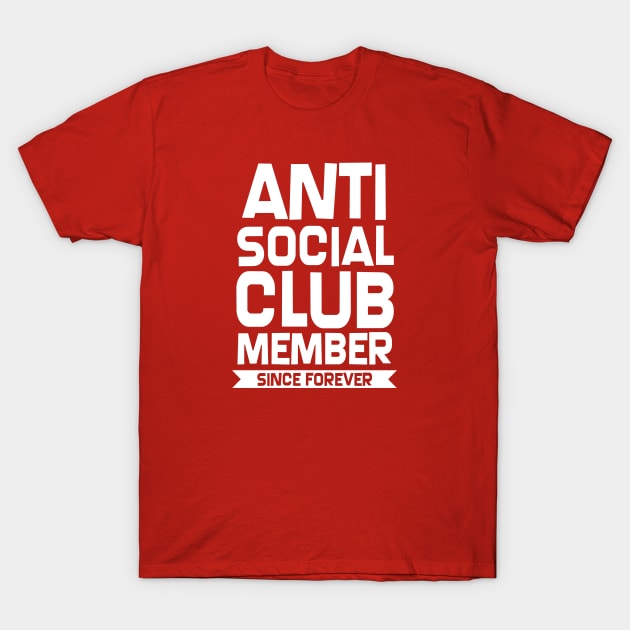 Anti Social Club T-Shirt by SillyShirts